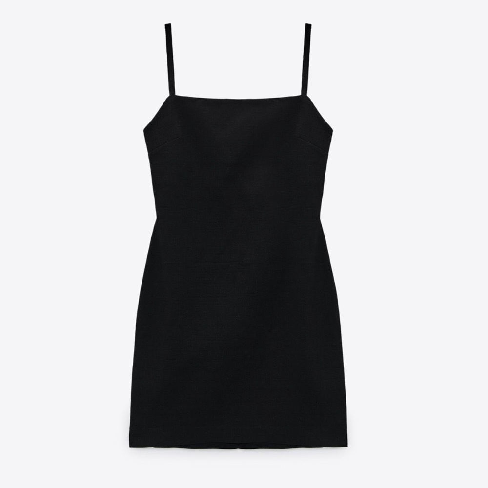 Zara Square neck dress